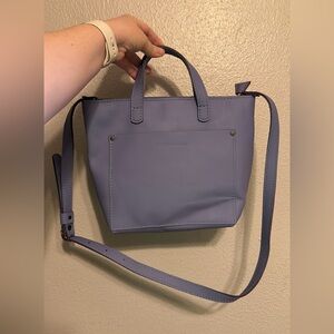 Portland Leather Goods Jacaranda Mini Crossbody Tote with Zipper